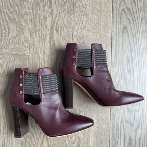Jimmy Choo Merlot Booties